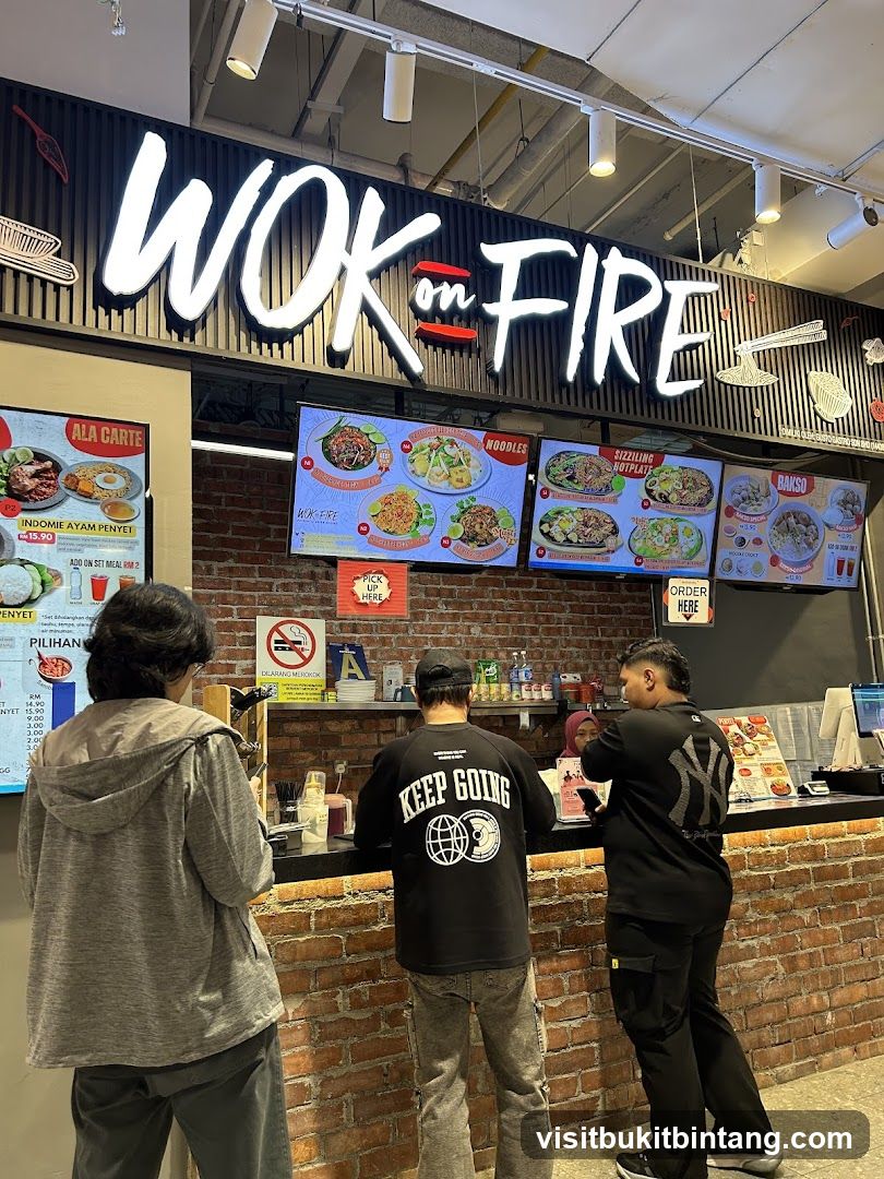 Wok on Fire Food Stall