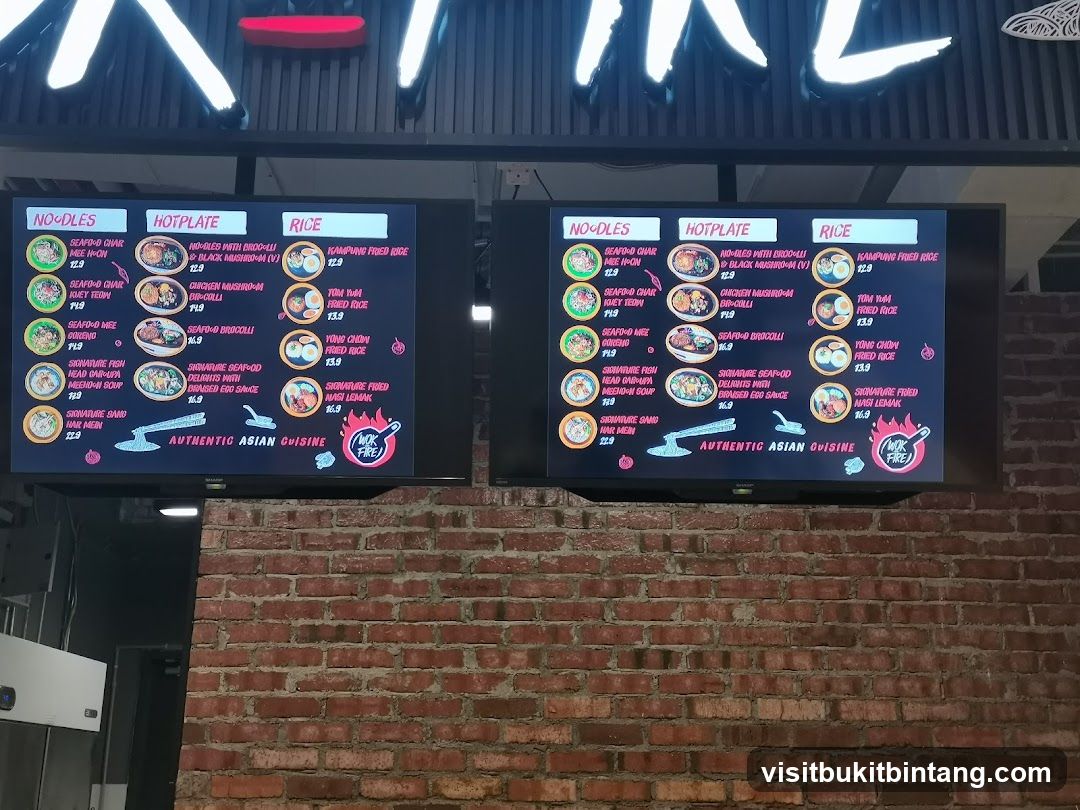 Authentic Asian Cuisine Menu