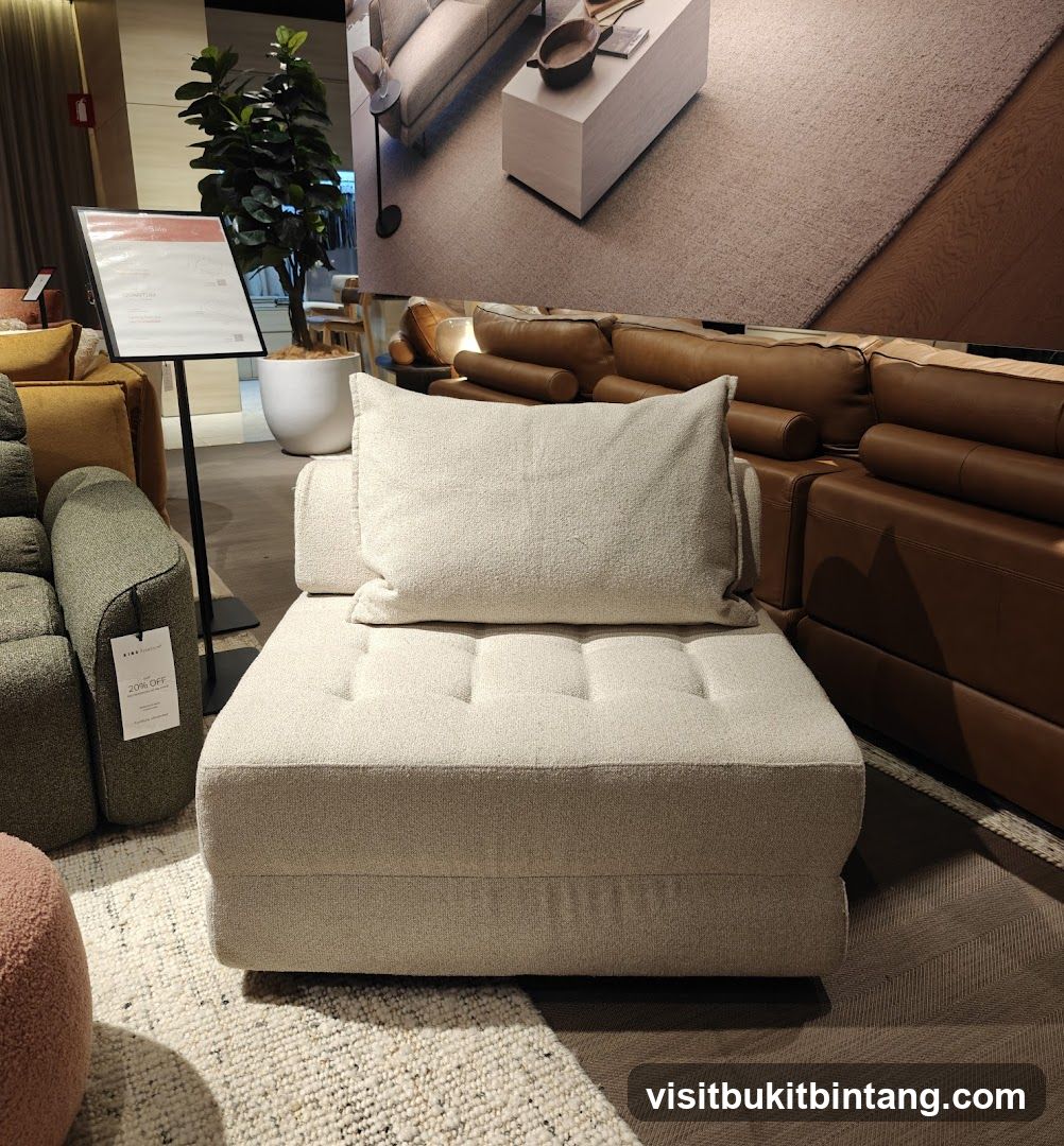 Living Room Furniture Display