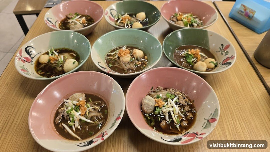 Bowls of Noodle Soup