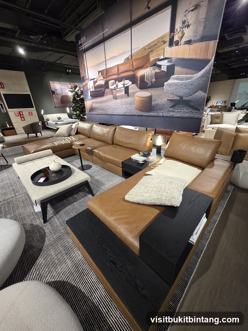Modern Living Room Display