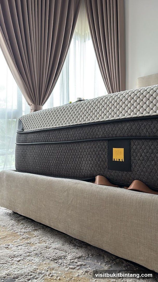 Mattress with King Logo