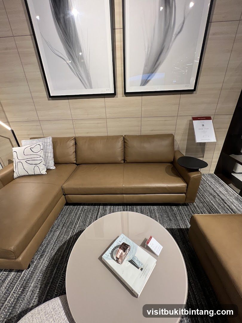 Modern Living Room Display