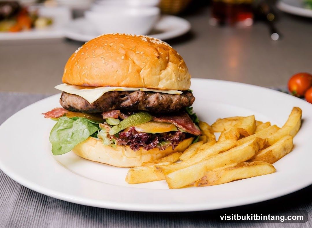 Burger and Fries