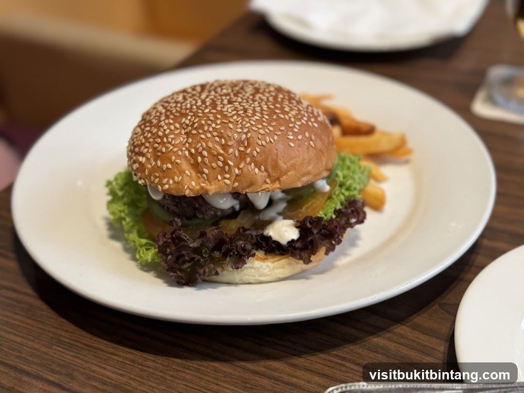 Burger and Fries