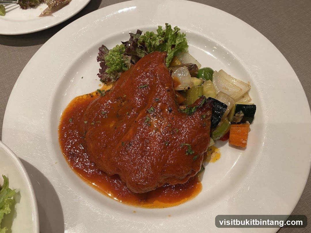 Chicken dish with vegetables