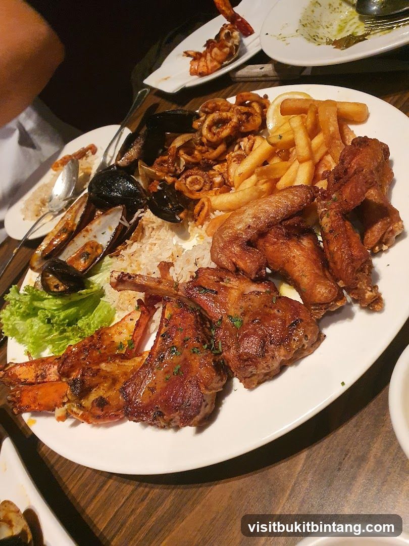 Seafood and Meat Platter