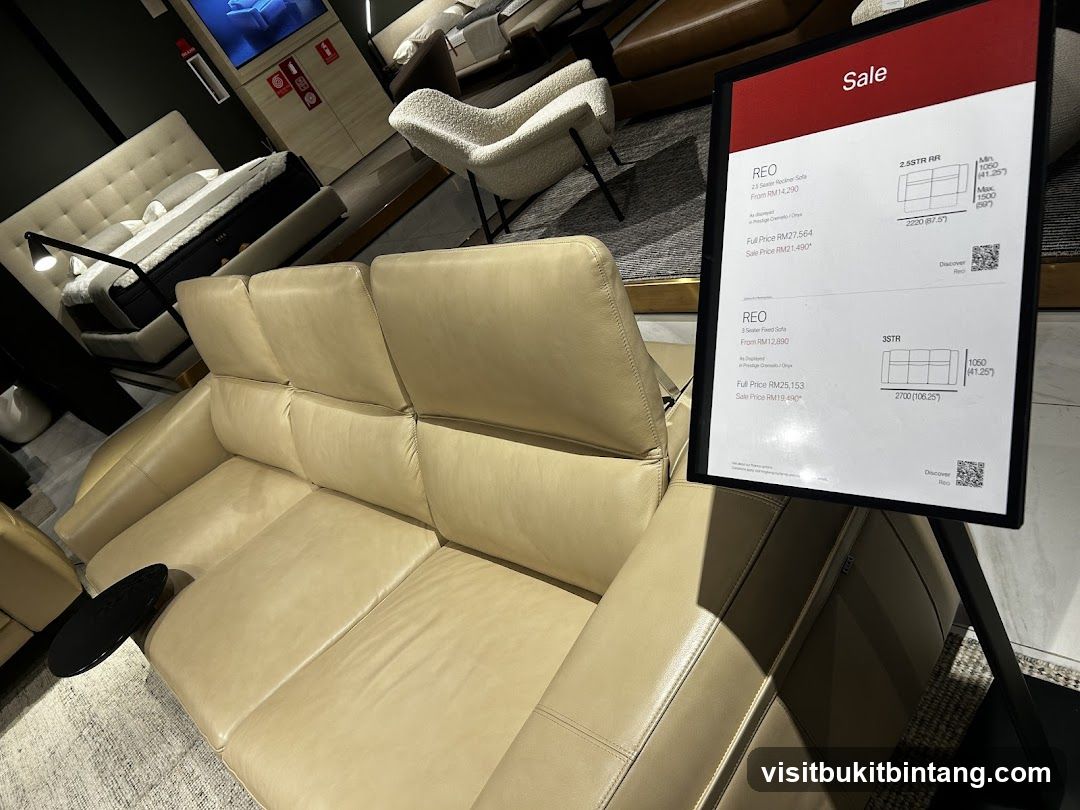 Furniture Sale Display