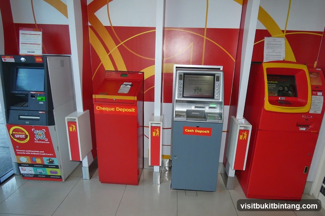 Bank ATMs and Deposit Machines