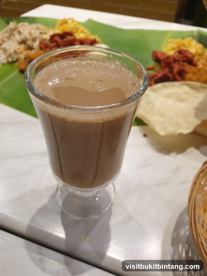 Indian Meal with Tea