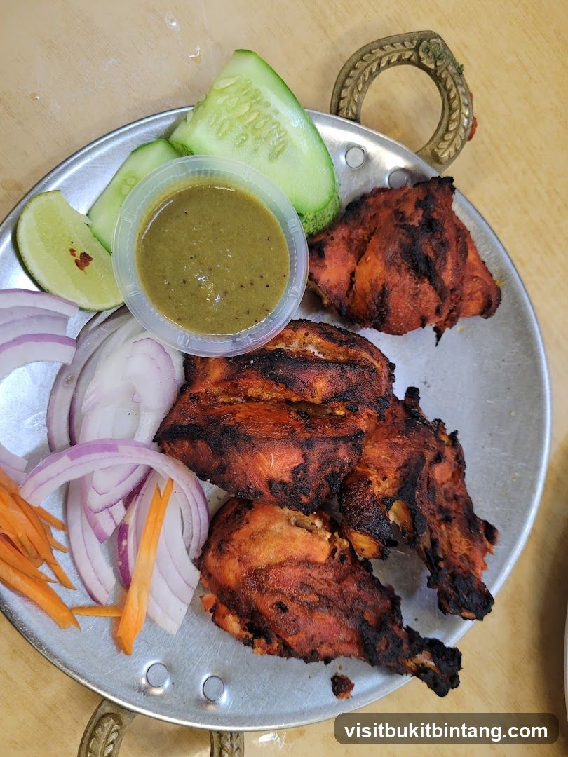 Tandoori Chicken Platter