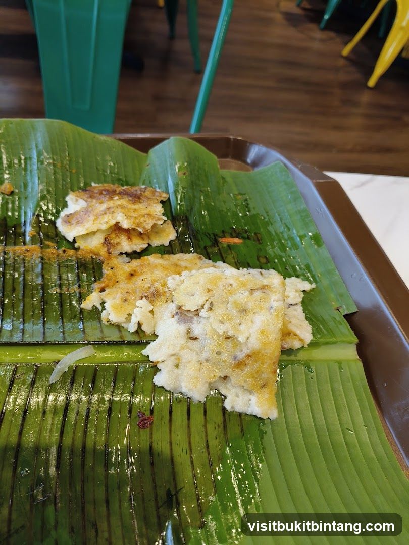 Food on Banana Leaves