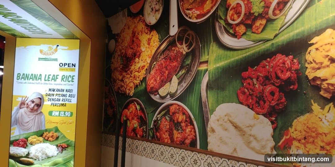 Banana Leaf Rice Advertisement