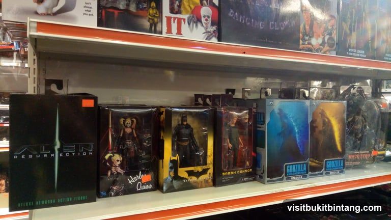 Action Figures on Shelf