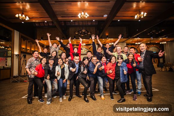 Group Photo in Indoor Venue