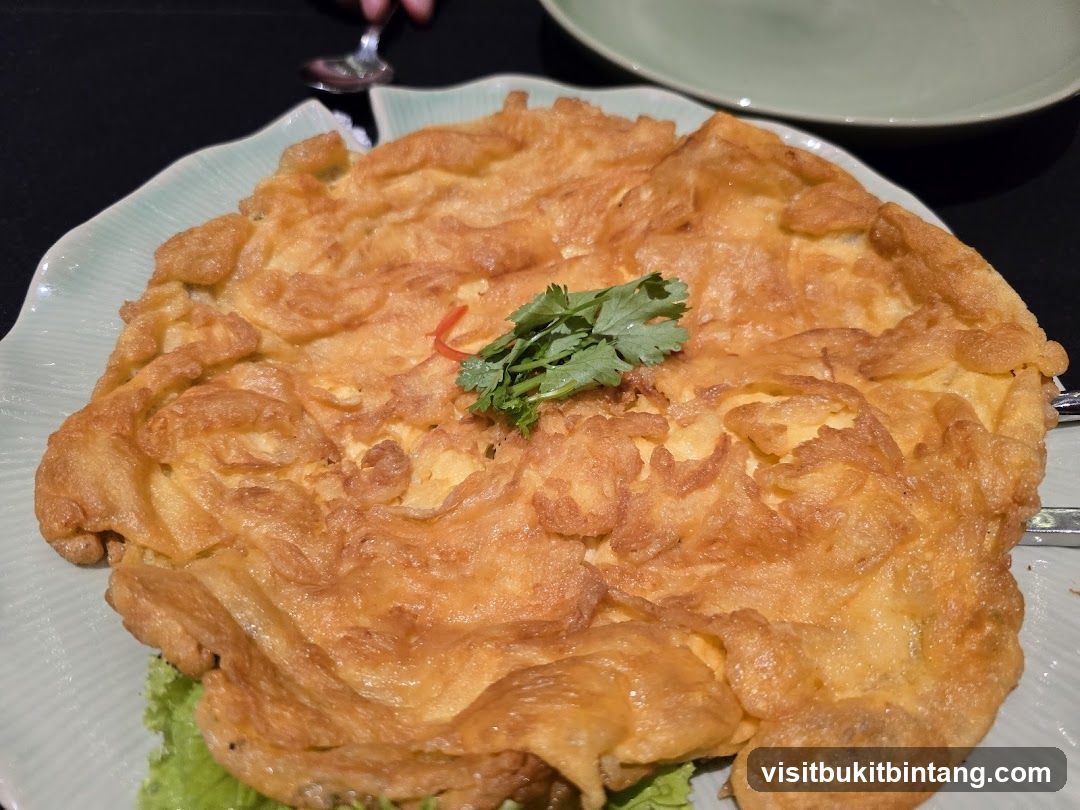 Omelet on a Plate