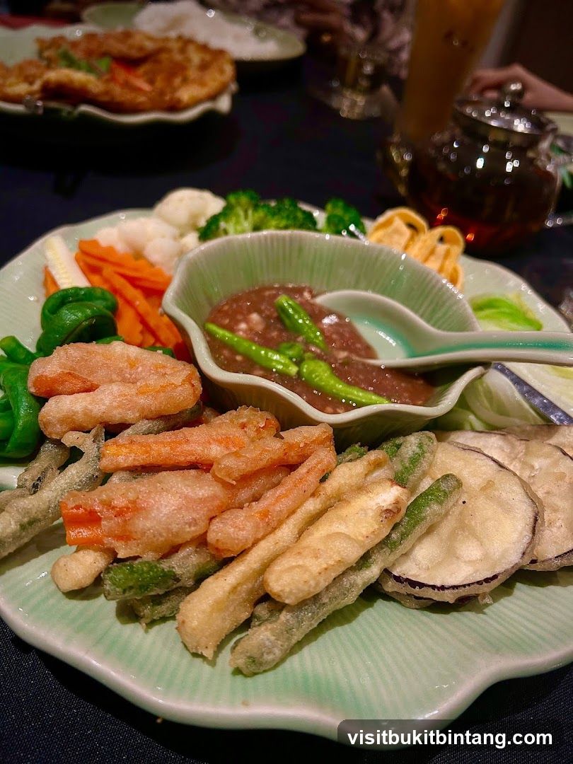 Vegetable Tempura Platter