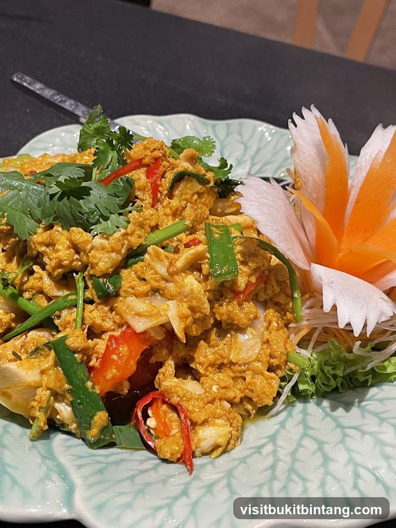 Curry Crab Dish