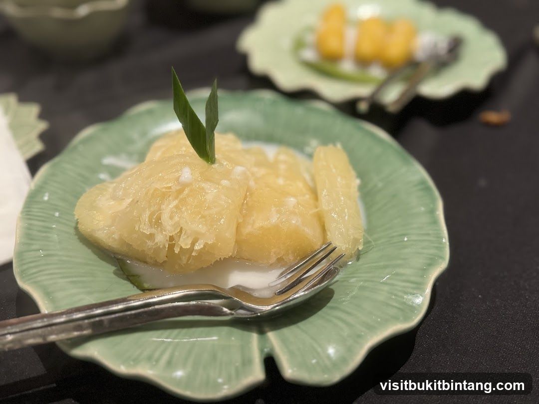 Dessert with Coconut Milk