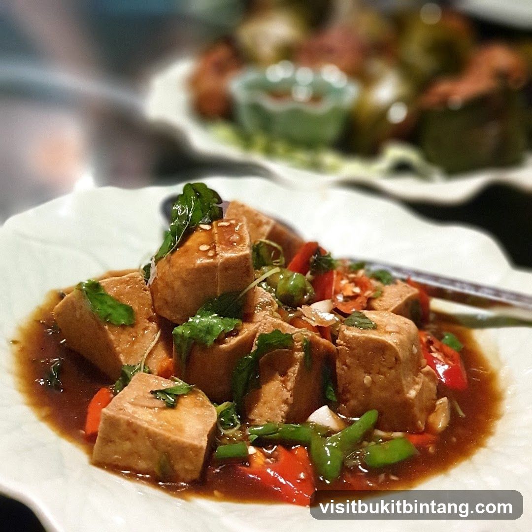 Fried Tofu with Sauce