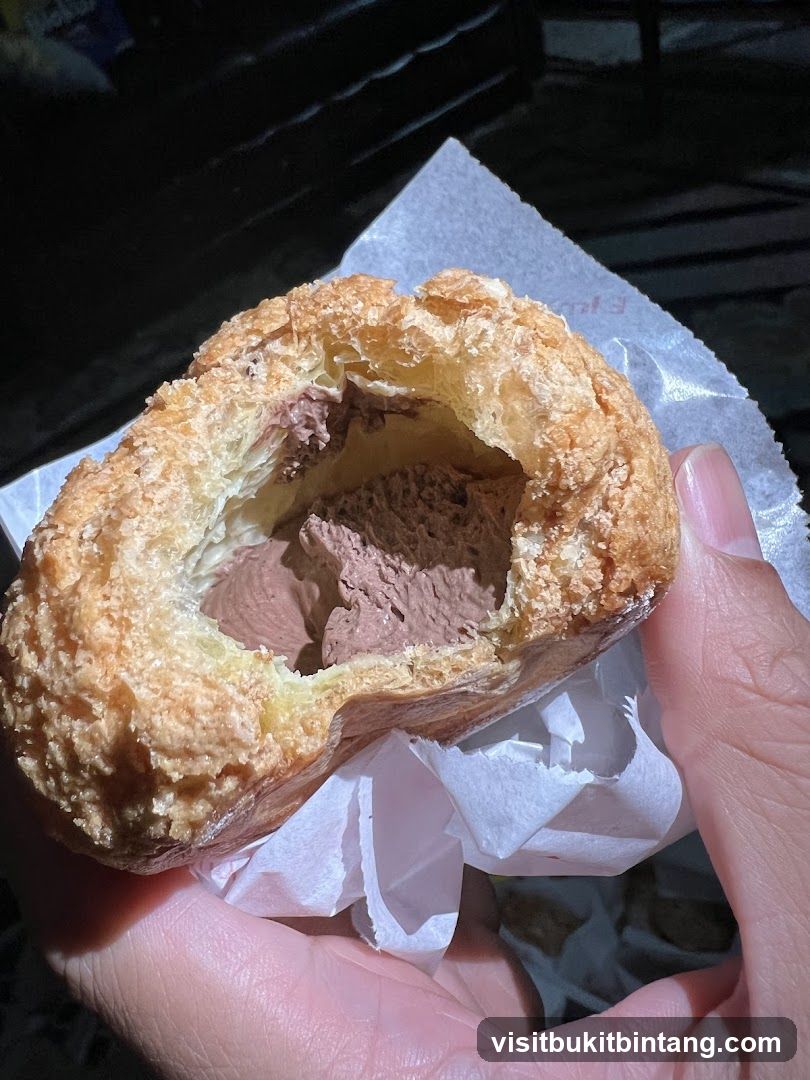 Chocolate Cream Puff