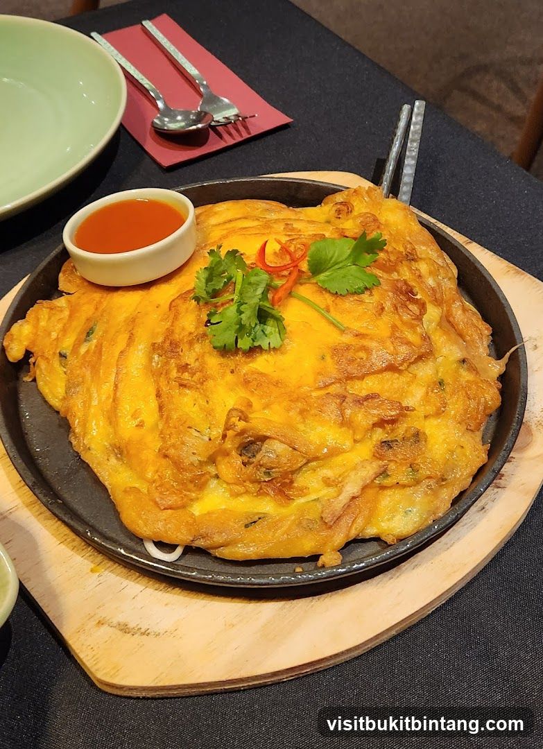 Omelette with Chili Sauce