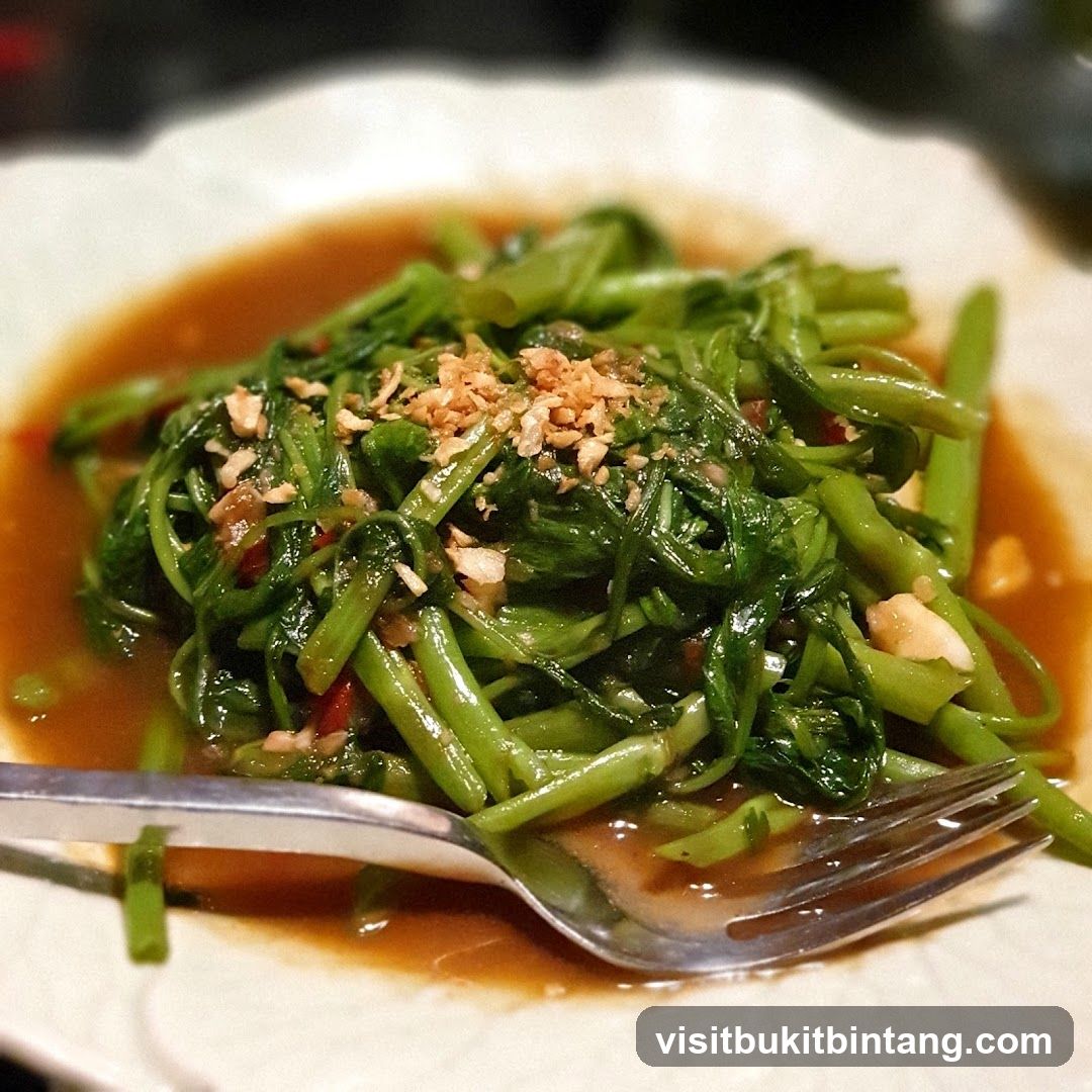 Stir-fried Water Spinach