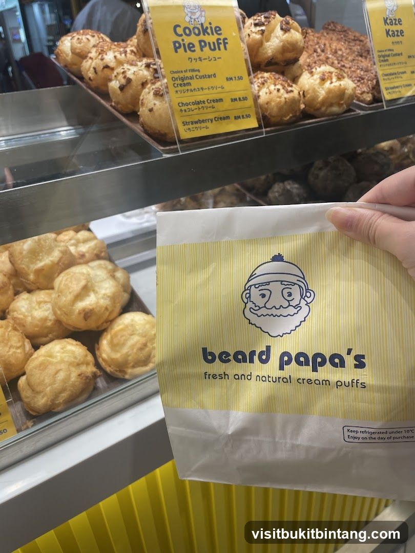 Beard Papa's Cream Puffs