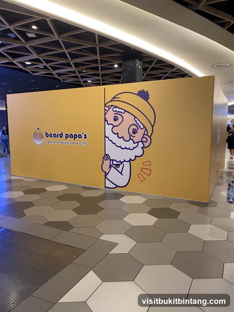 Beard Papa's temporary barrier