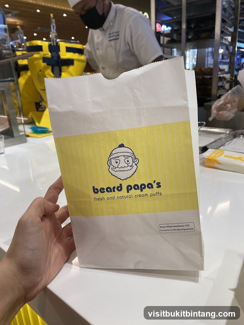 Beard Papa's Cream Puff Bag