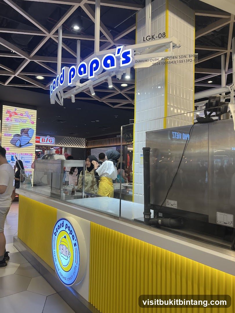 Beard Papa's - Mid Valley Megamall