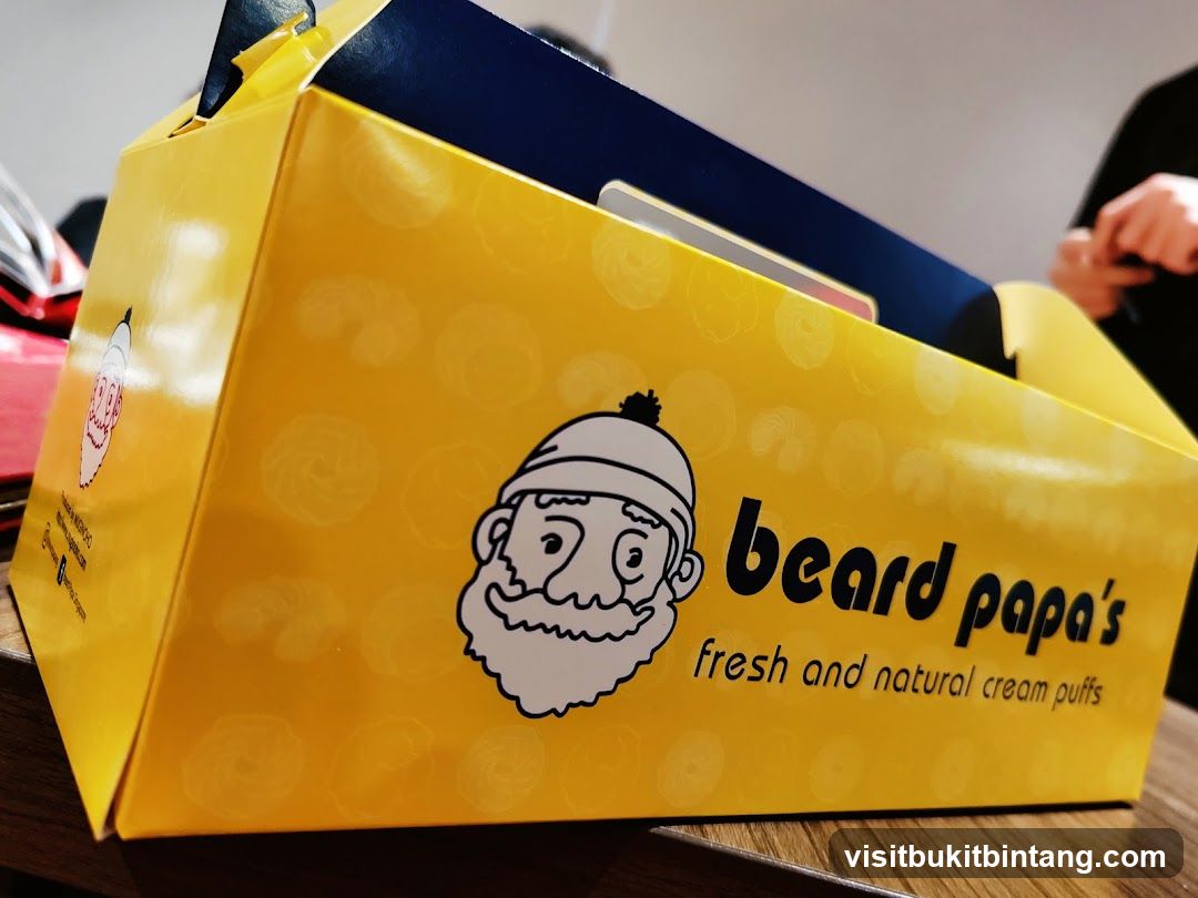 Beard Papa's Cream Puff Box