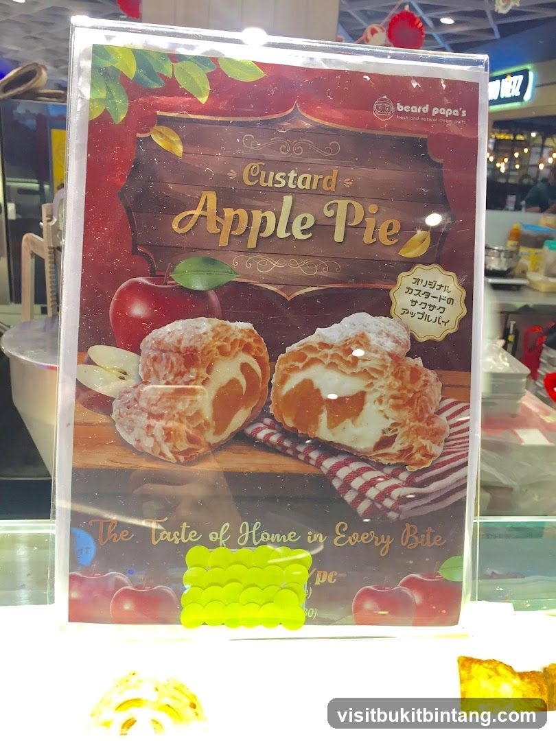 Beard Papa's Custard Apple Pie