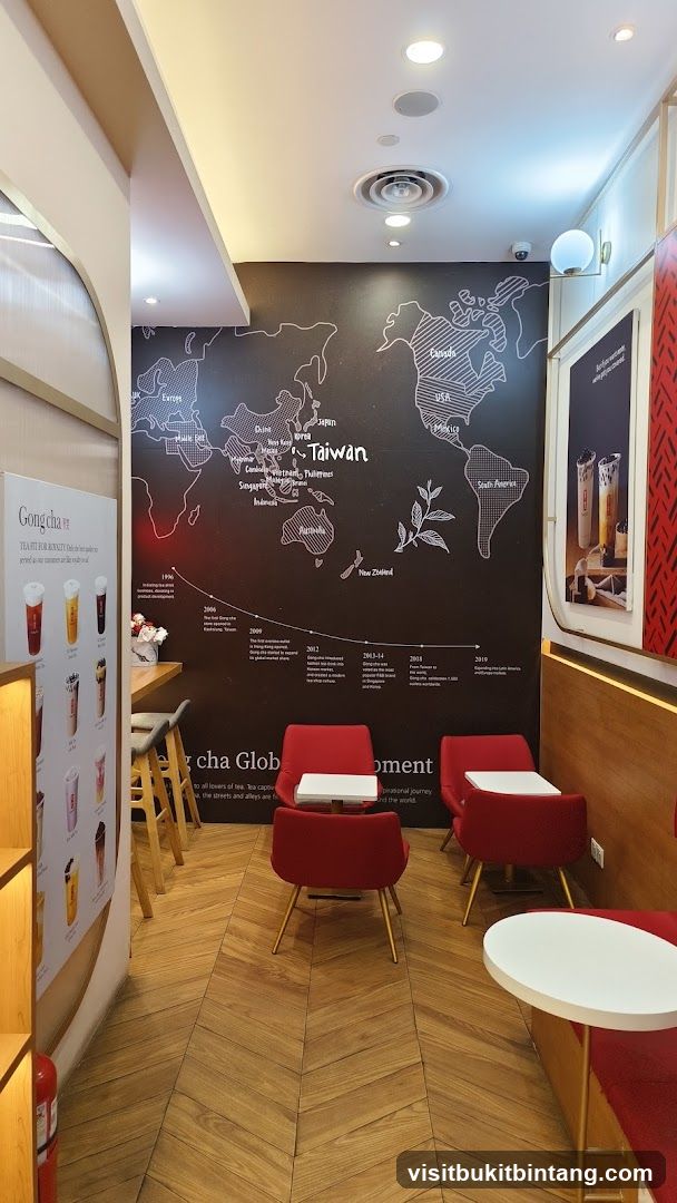 Gong Cha Interior