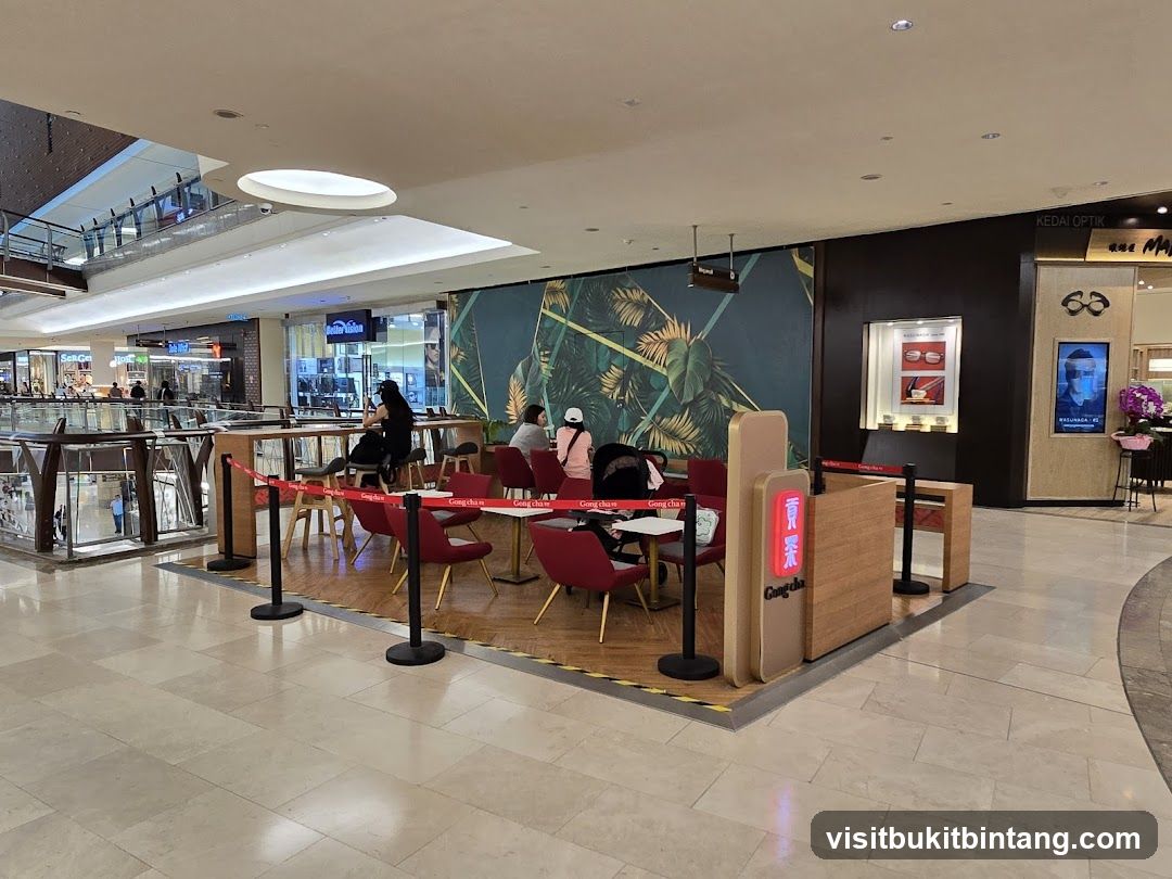 Gong Cha Seating Area