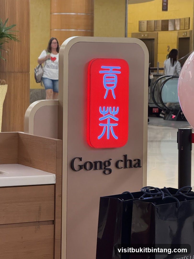 Gong Cha Signage