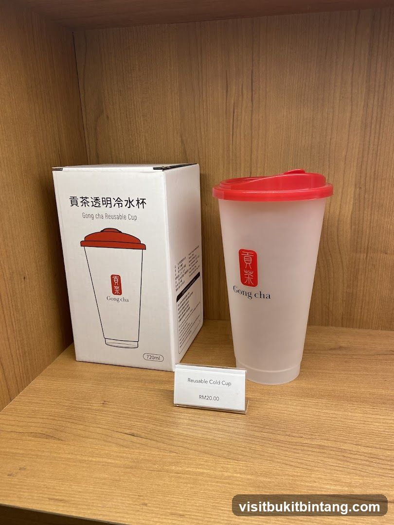 Gong cha Reusable Cup