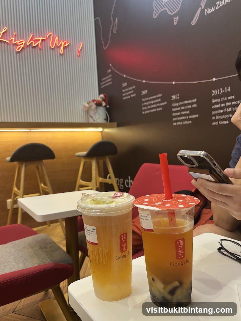 Gong Cha Drinks