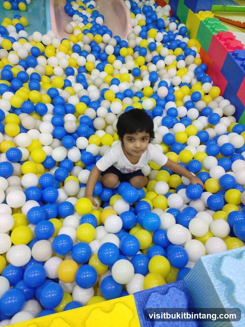 Child in Ball Pit