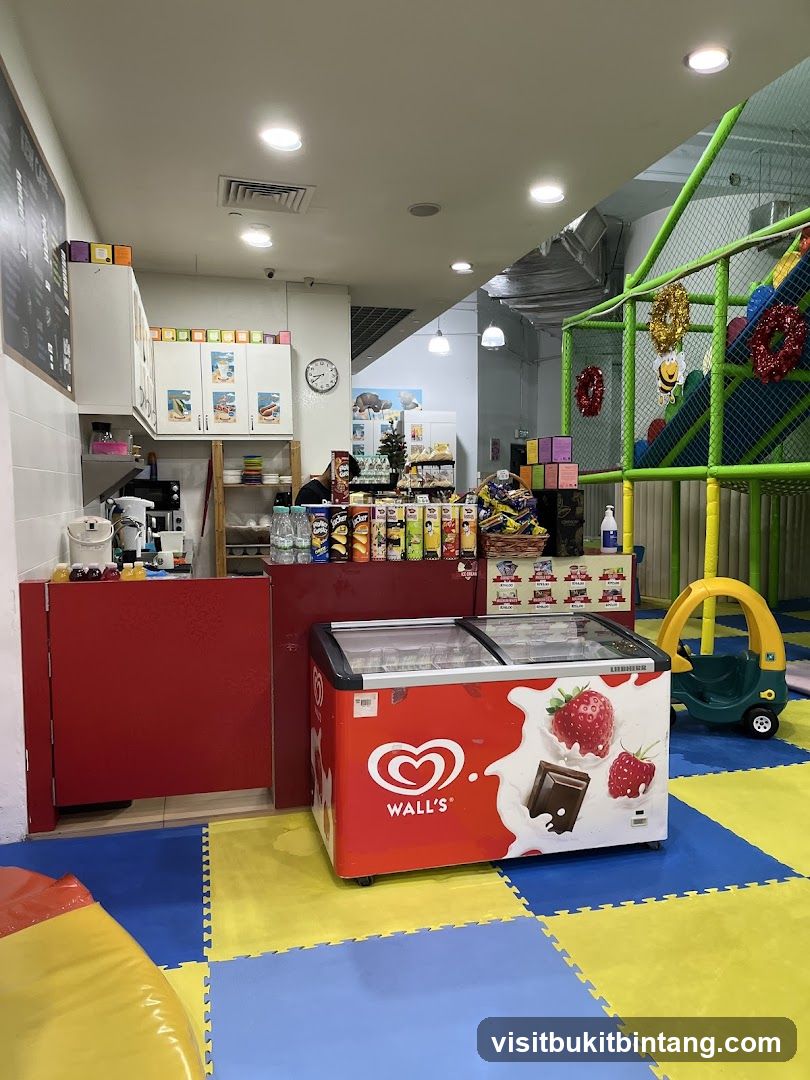 Indoor Play Area with Concession Stand
