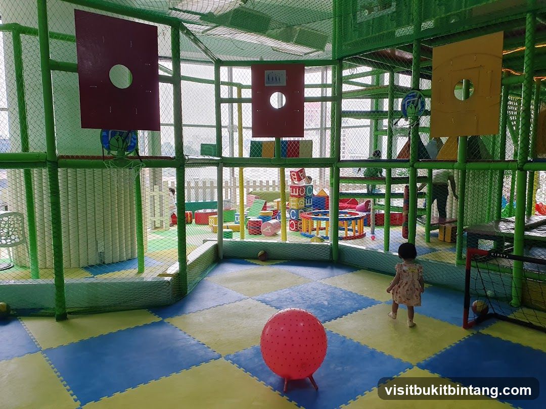 Indoor Playground with Toddler