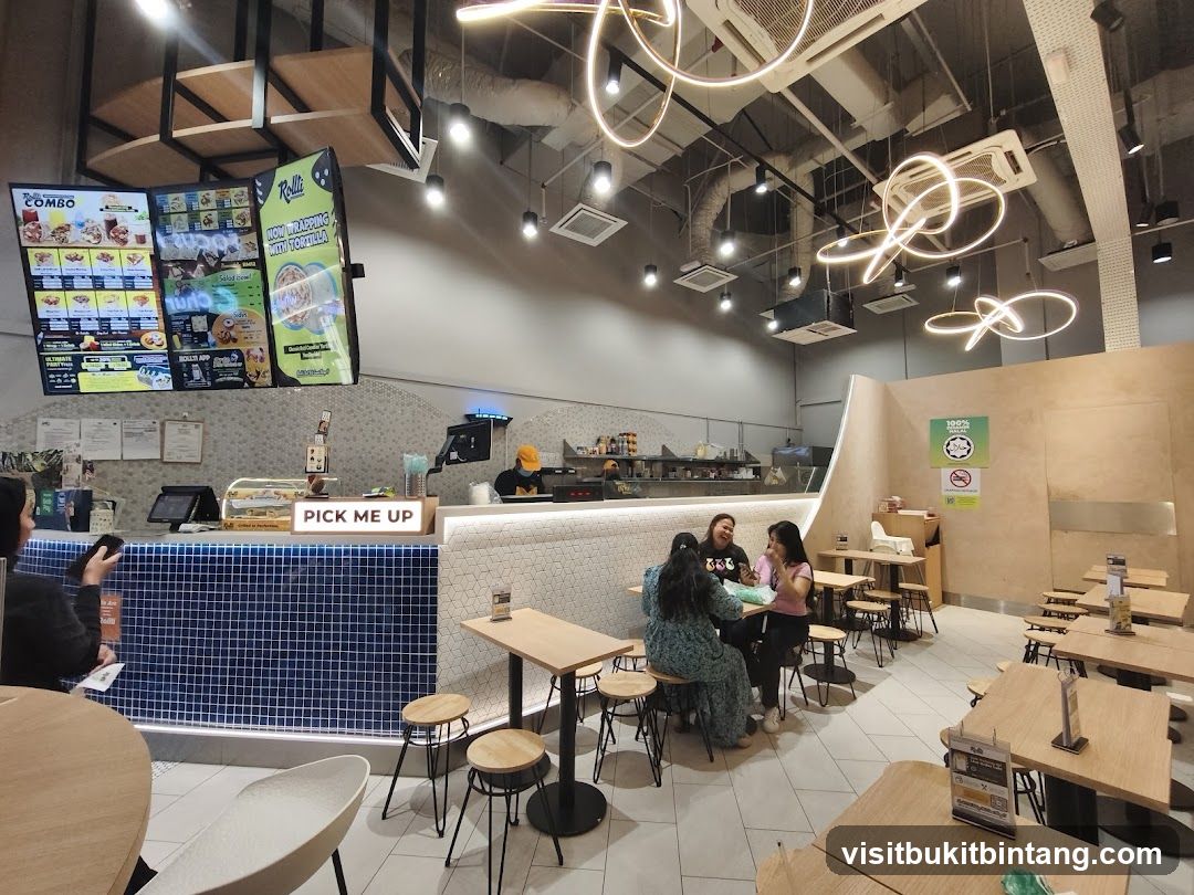 Restaurant Interior with Menu Boards