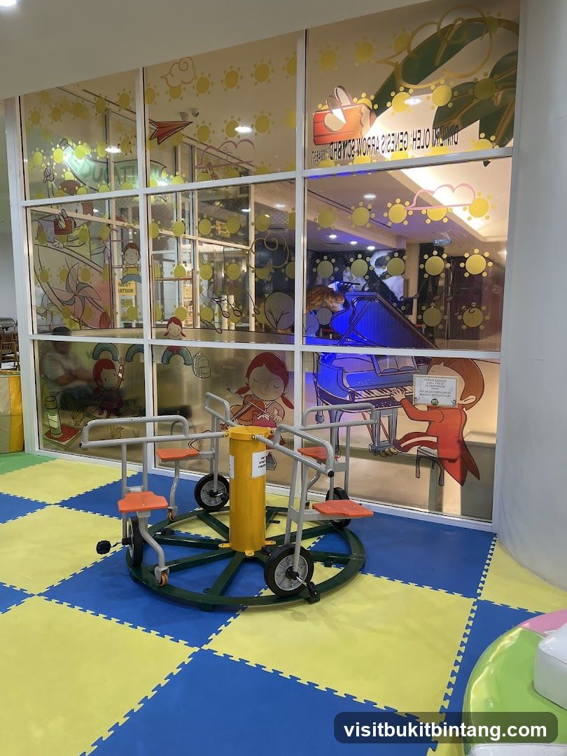 Children's Play Area with Carousel