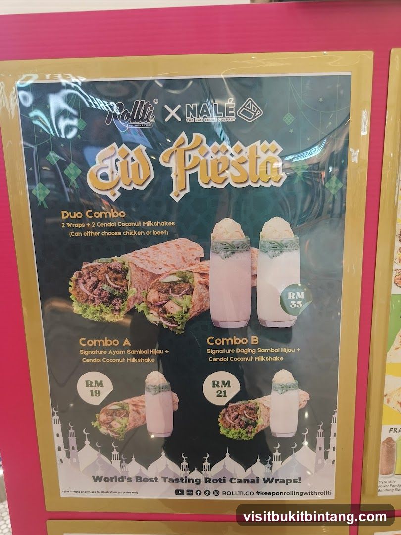 Eid Fiesta Menu