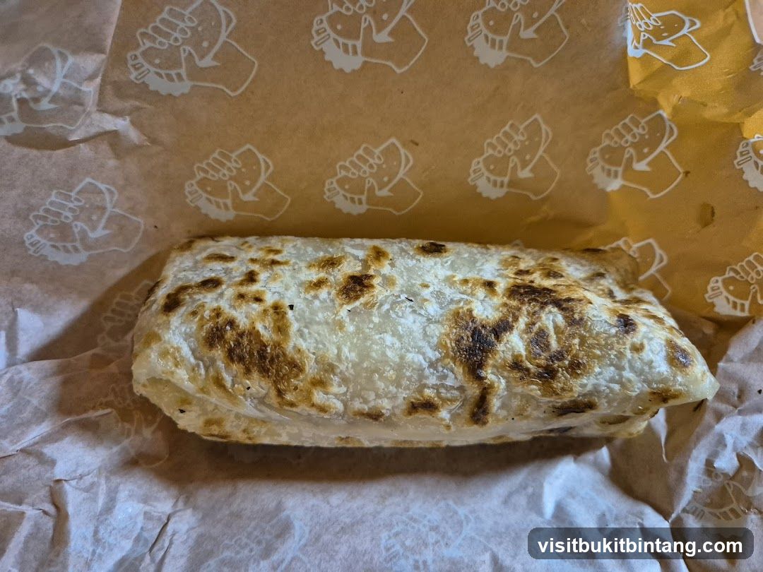 Grilled Burrito