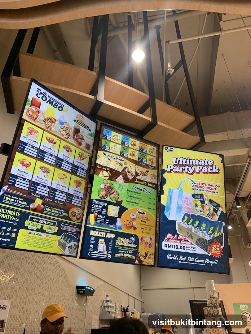 Rollti Menu