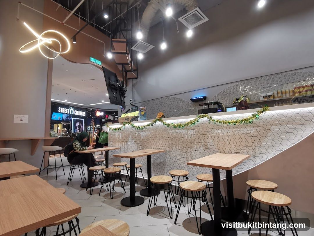 Churros Shop Interior