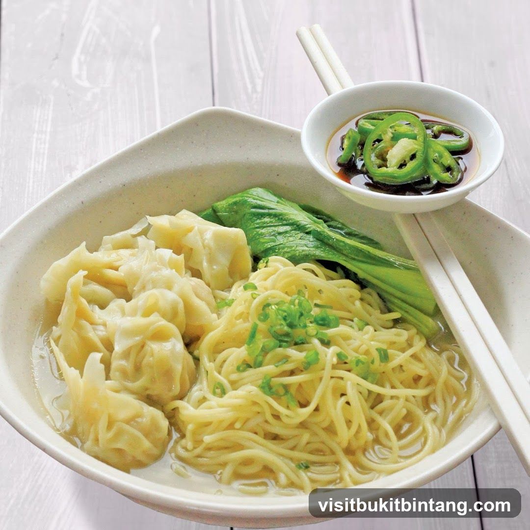 Wonton Noodle Soup