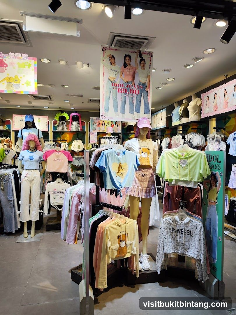 Clothing store display