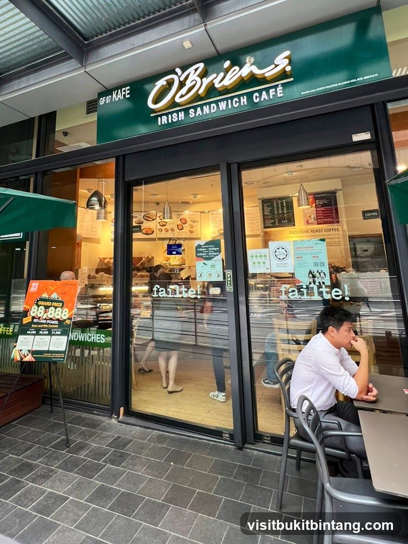 O'Briens Irish Sandwich Cafe @ NU Sentral